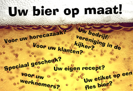 Eigen bier laten brouwen